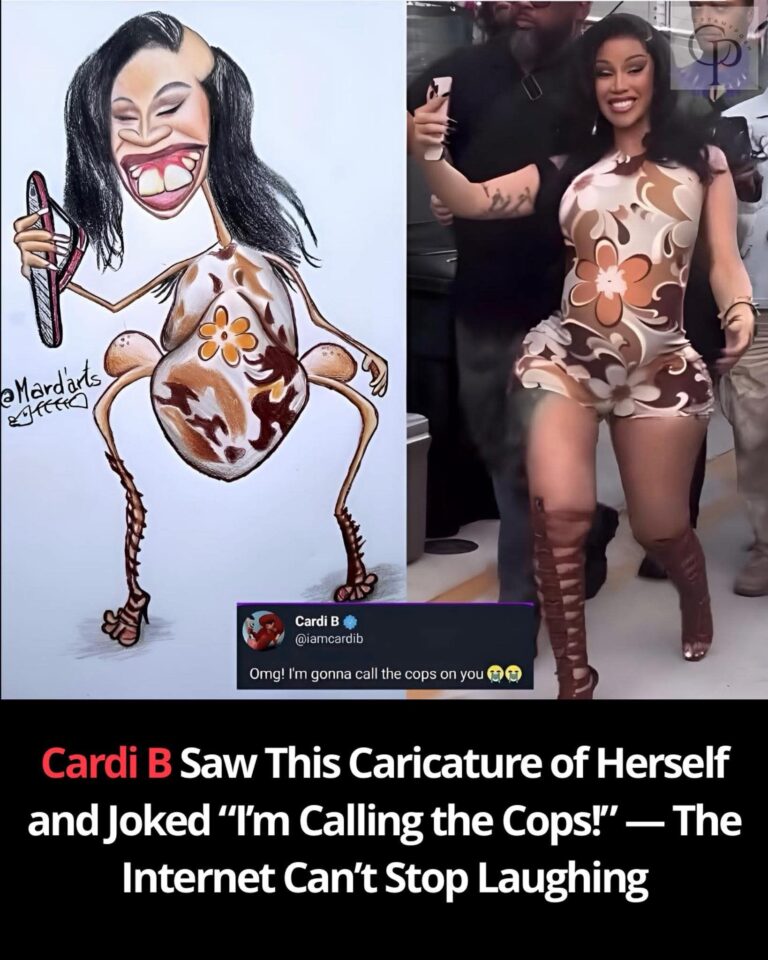 When Laughter Wins: How Cardi B Turned a Viral Caricature Into a Comedy Moment