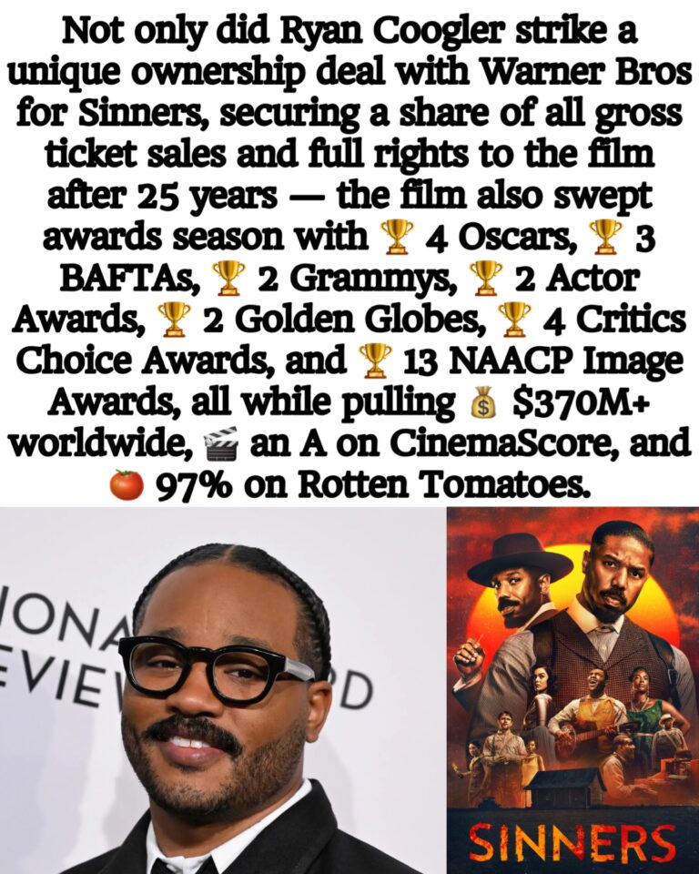 🎬 HOLLYWOOD POWER MOVE: HOW Ryan Coogler REWROTE THE RULEBOOK WITH Sinners