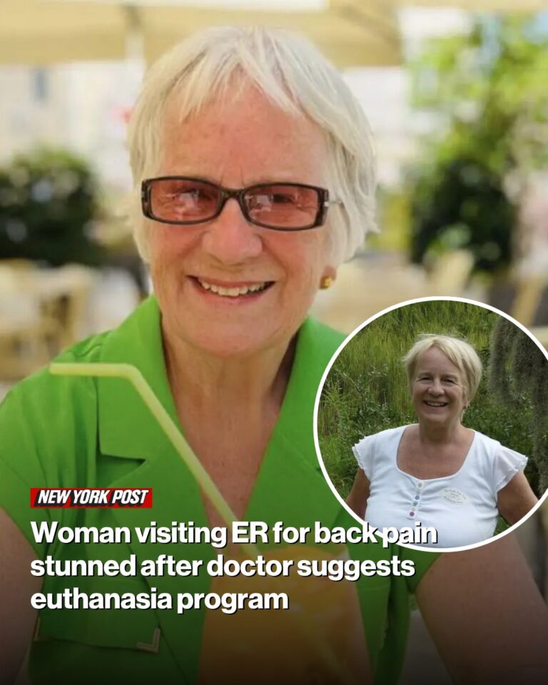 Woman visiting ER for back pain stunned after doctor suggests euthanasia program
