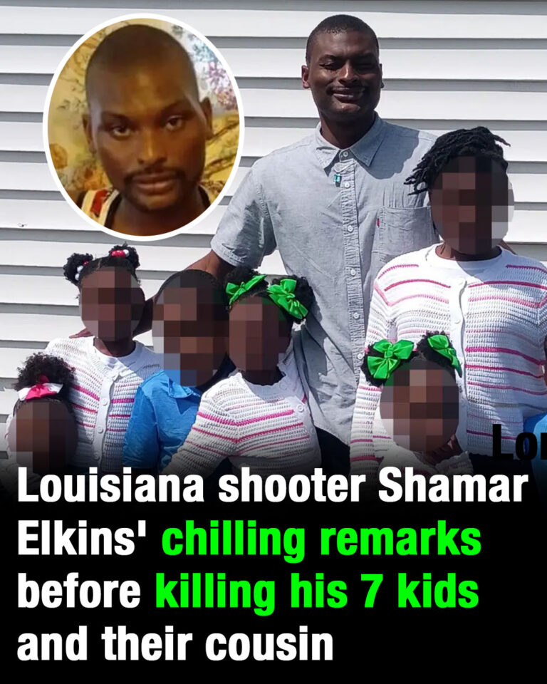 Louisiana sh00ter Shamar Elkins’ chilling remarks before k!ll!ng his 7 kids and their cousin