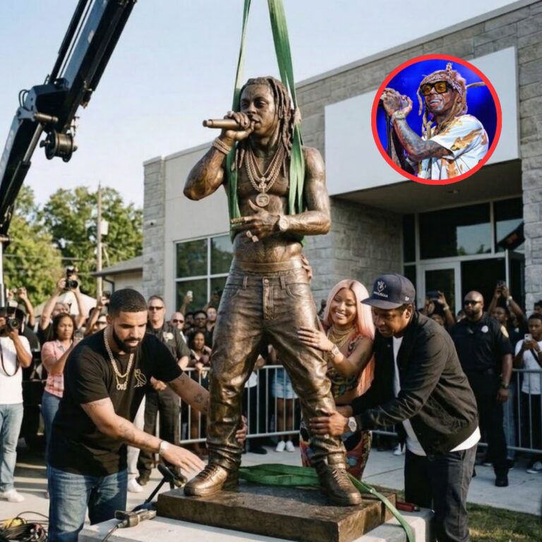 Hip-Hop Shaken by Giant Lil Wayne Bronze Statue – The Truth Behind It Leaves Fans Stunned