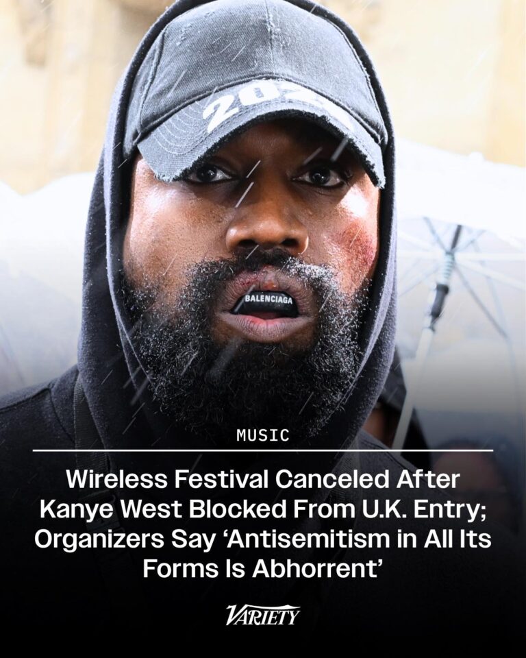 Kanye West Blocked From Entering the U.K. by Government for Wireless Festival Performance