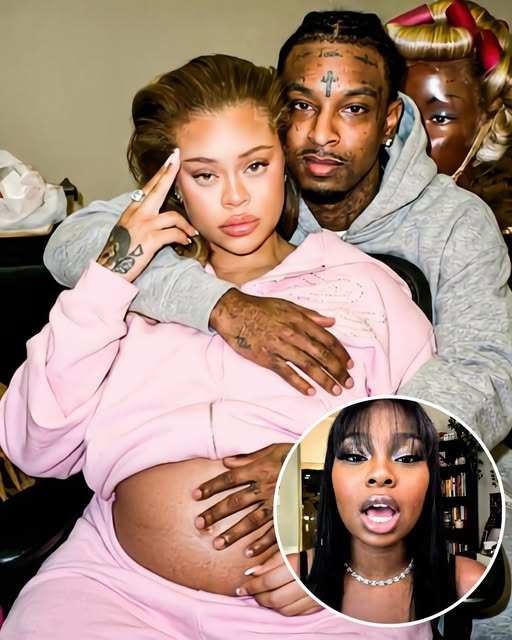 “STOLE MY HUSBAND” : Latto Is Pregnant—And 21 Savage’s Wife Just Reacted.