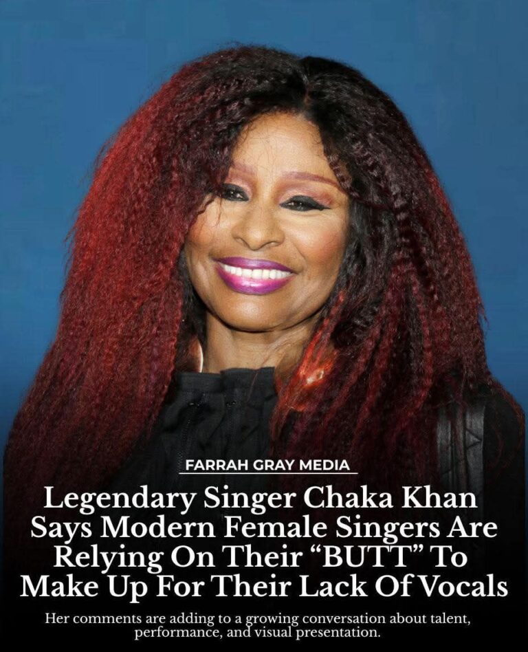 🎤 Legends vs. The New Wave: Is Chaka Khan Calling Out the Industry—or Stirring the Pot?