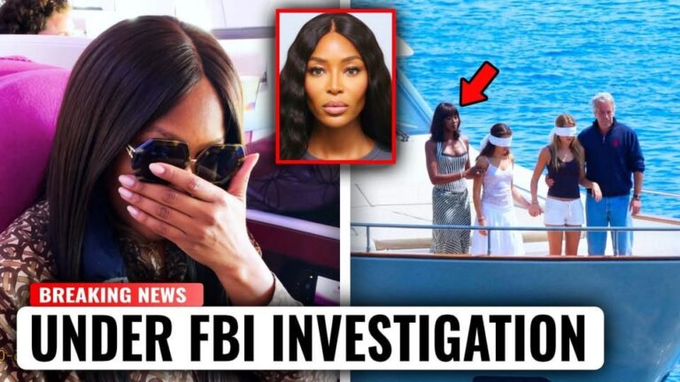 Naomi Campbell FLEES After Feds LEAK Epstein Recruitment TAPE