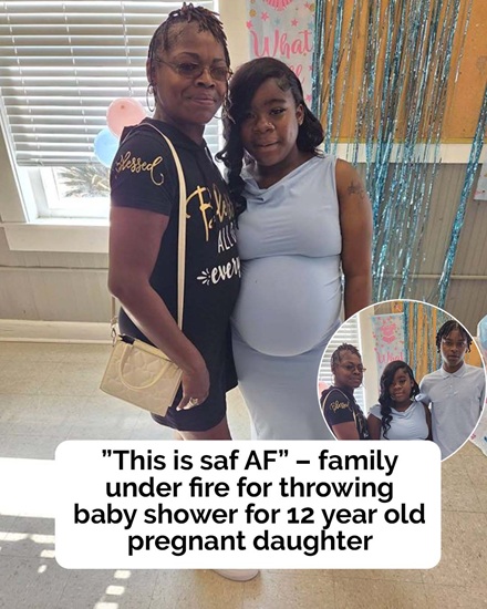 Baby shower photos spark strong reactions and online debate
