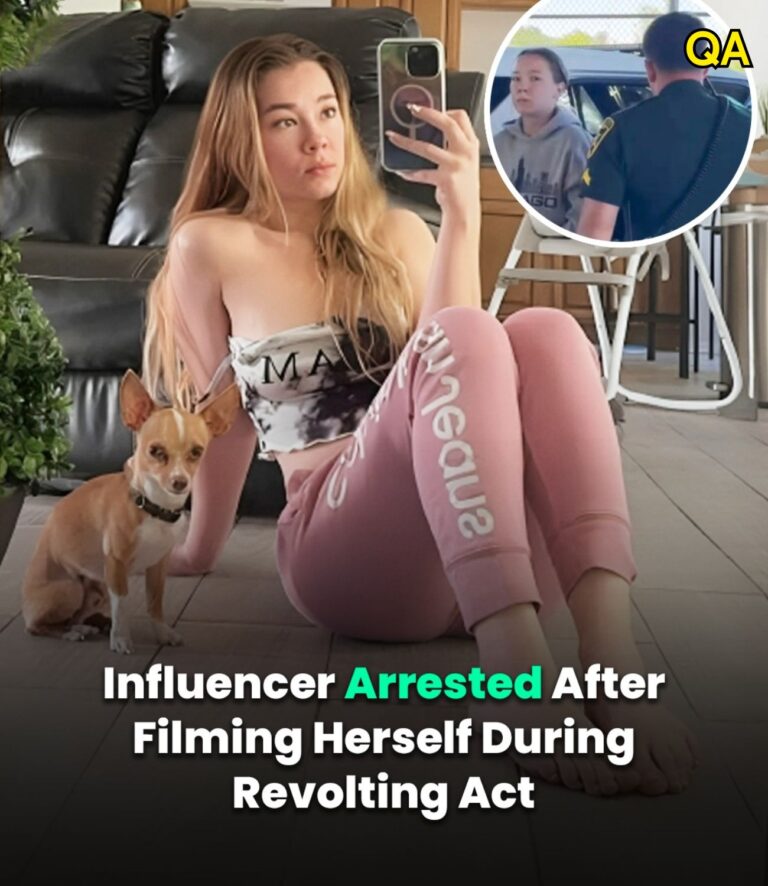 She posted the sickening video on her social media.