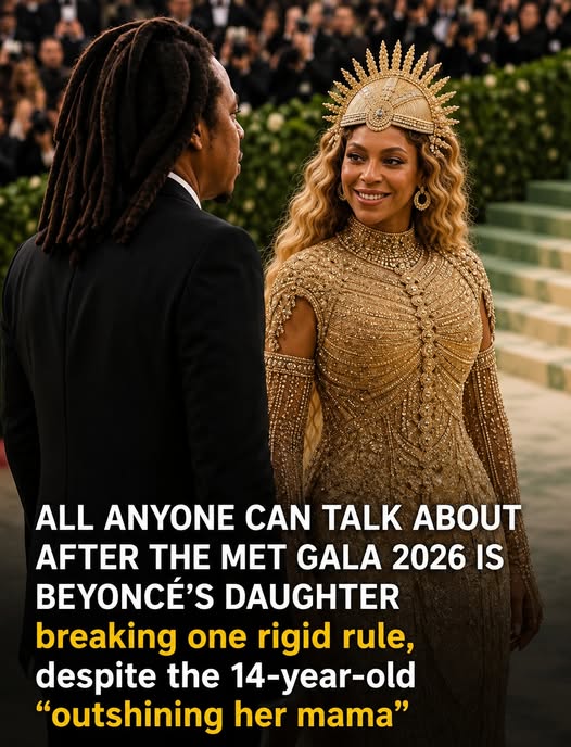 Blue Ivy emerged as the real star of Met Gala 2026. ✨ In her debut, she already broke a controversial rule. 😳