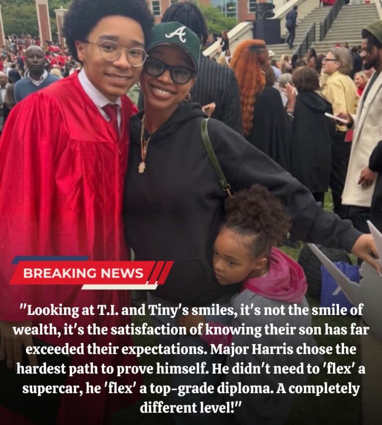“THE YOUNG KING OF SCHOOL: T.I.’s son sets a new standard for the F2 generation – Top academic achievement is the most luxurious adornment!”
