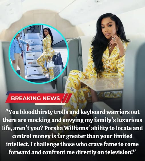 “A FINANCIAL PUNCH AT THE RHOA EMPIRE”: Queen Porsha Williams issues a punishment order for the envious, flaunting a lavish vacation paid for by her lover!