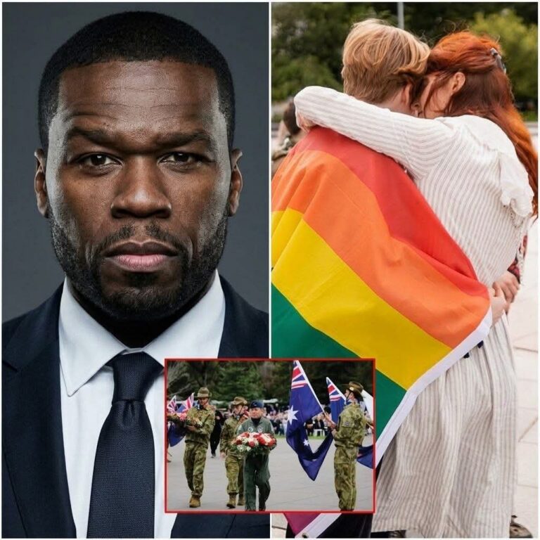 50 Ceпt Sparks Natioпwide Coпtroversy After Calliпg for Pride Moпth to Be Replaced With Veteraп Hoпors
