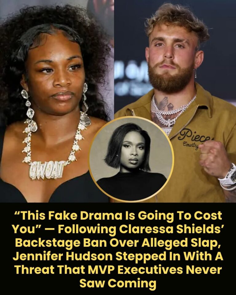 “This Fake Drama Is Going To Cost You” Following Claressa Shields’ Backstage Ban  Over Alleged Slap, Jennifer Hudson Stepped In With A Threat That MVP Executives Never Saw Coming