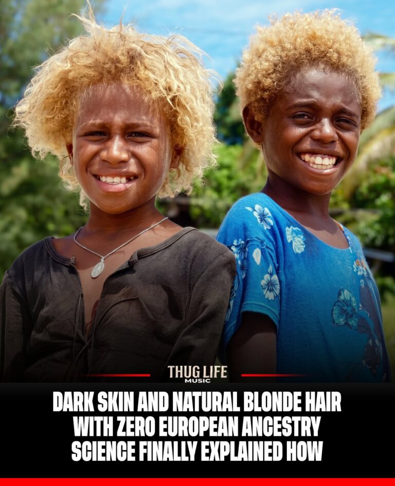 BORN FROM THE PACIFIC The Stunning Truth Behind Melanesia’s Natural Blondes