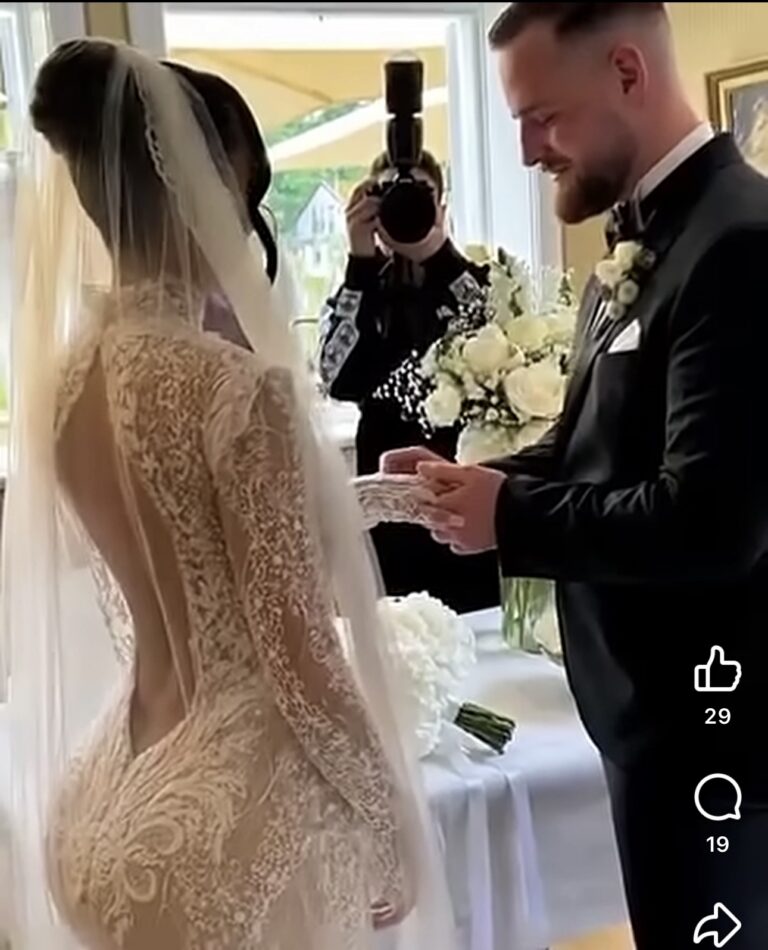 A beautiful wedding until he discovered his bride was a…