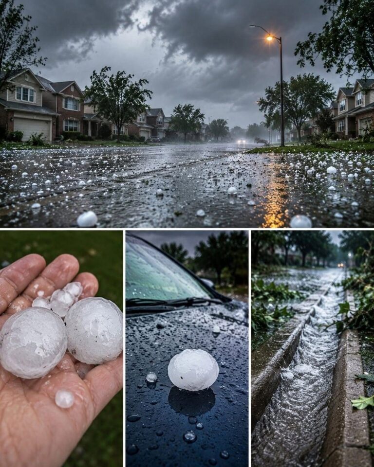 Strong Hailstorm Leaves S-town Dealing W