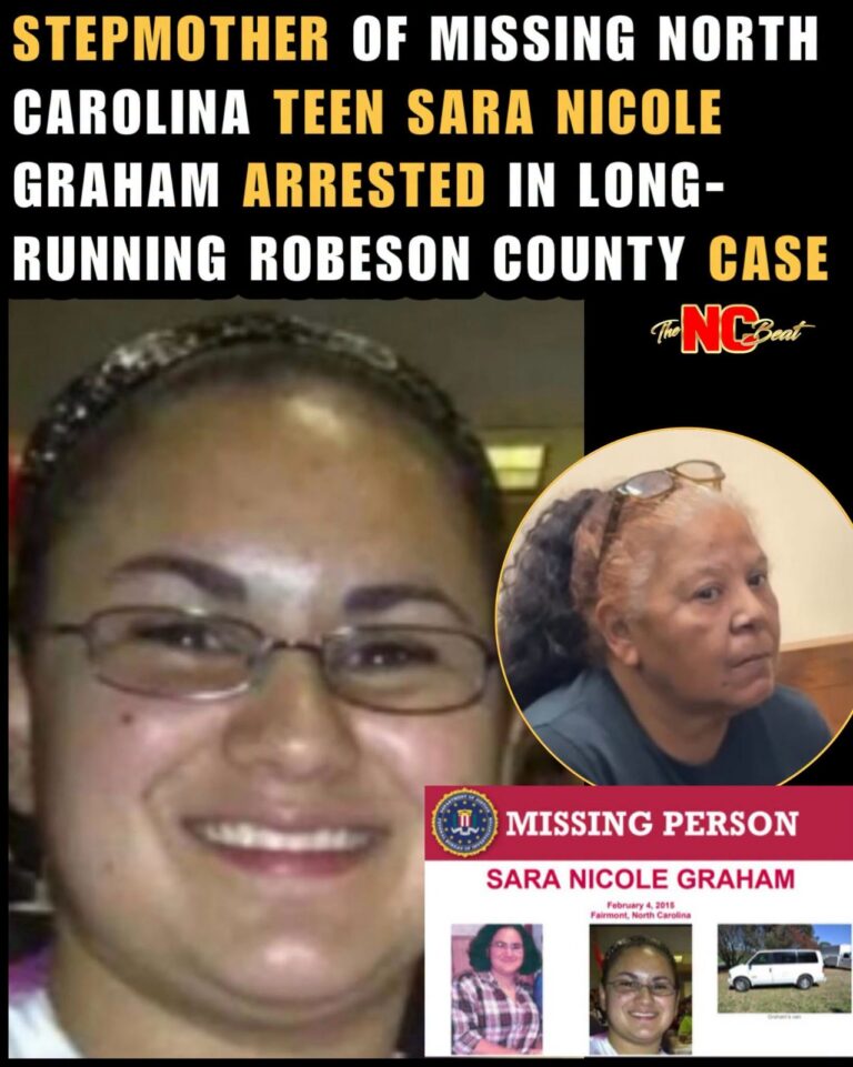 Stepmother of Missing Lumbee Teen Sara Nicole Graham Arrested in 11-Year Homicide Investigation
