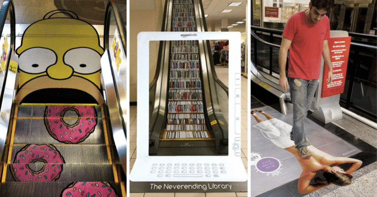 20 Creative Escalator Advertisements That Are Super Cool