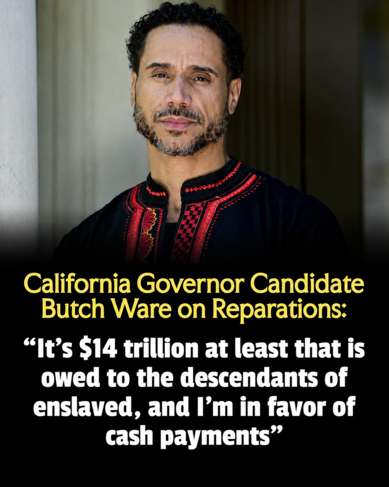 💵 “It’s $14 Trillion at Least” California Green Party Gubernatorial Candidate Dr. Butch Ware Voices Support for Cash Reparations