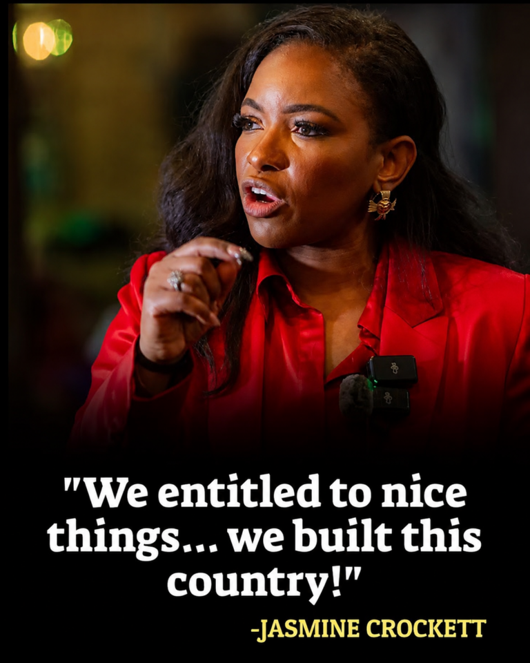 Jasmine Crockett’s “We Built This Country” Comment Sparks Heated Social Media Debate