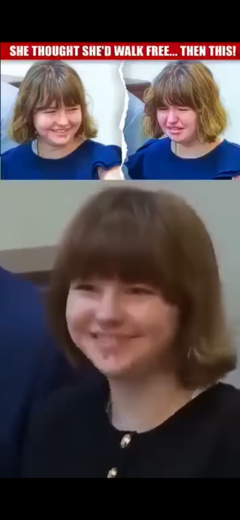 Teen Smiles in Court, Thinks She’s Going Home , Then the Video of her… see more