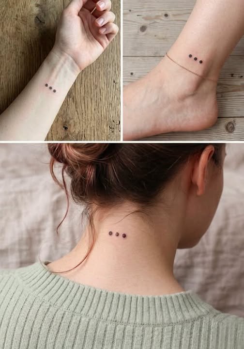 The Meaning of the Three-Dot Tattoo