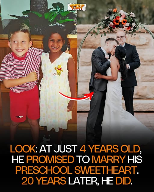 “JUST YOU WAIT…” 💍❤️ The Preschool Promise That Turned Into a Real-Life Love Story