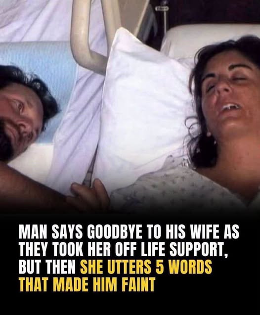 Man Says Goodbye To His Wife As They Took Her Off Life Support