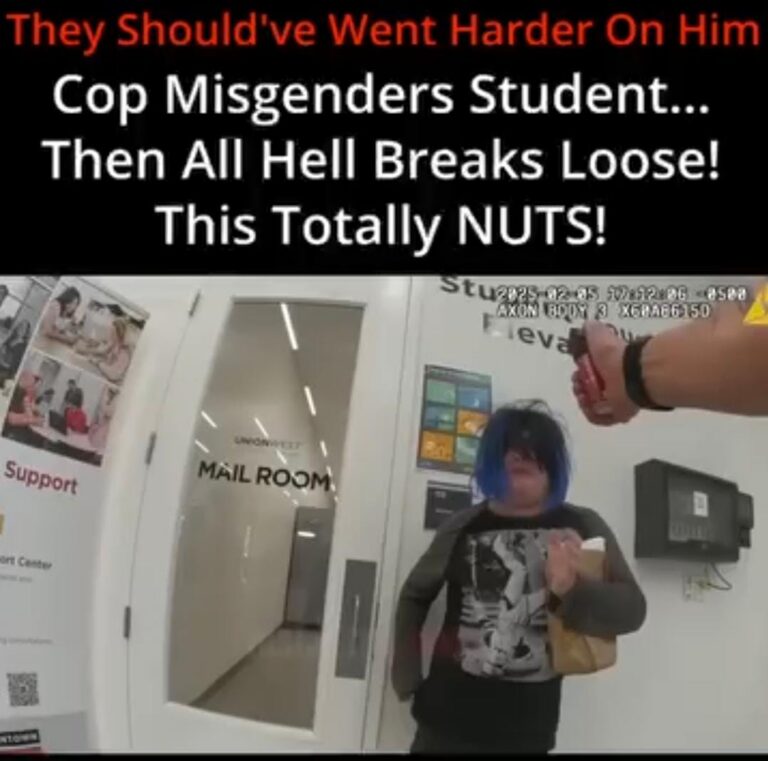 Cop Misgenders Student… Then All Hell Breaks Loose!