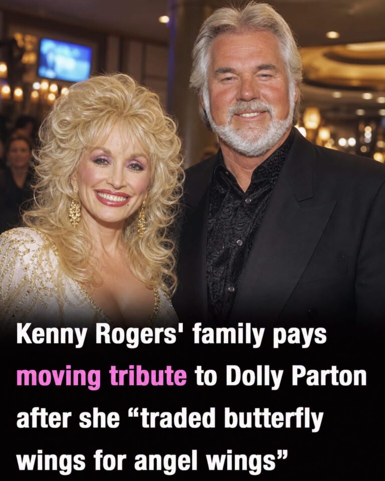 Kenny Rogers’ family pays moving tribute to Dolly Parton after she ‘traded butterfly wings for angel wings’